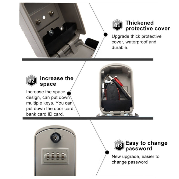 G11 Punch-free Double Key Storage Box G11 Punch-free Double Key Storage Box